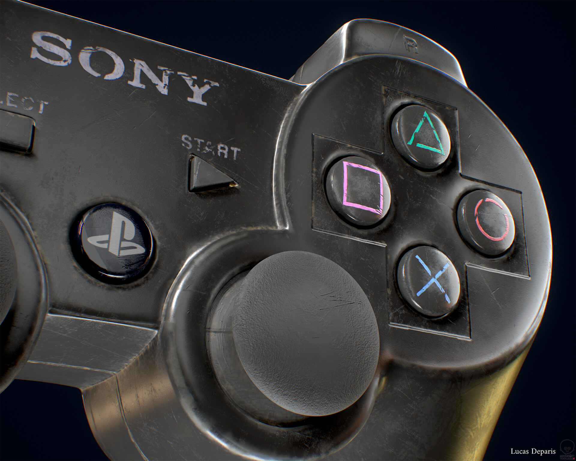 ArtStation - PS3 Controller