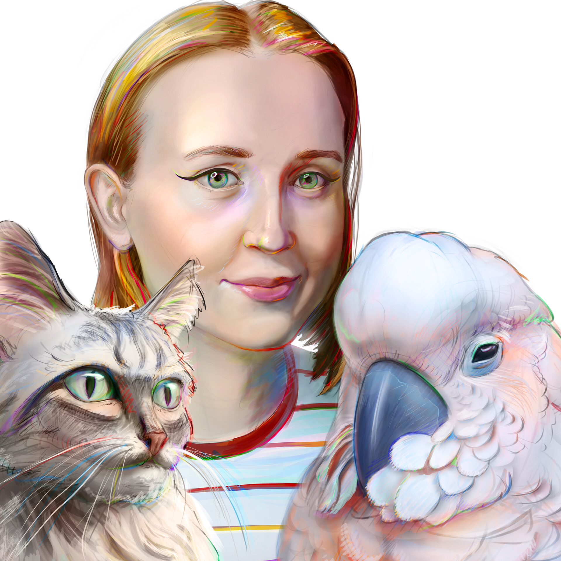 ArtStation - Portrait Series Practice (PSP) - 2 ++ COLOR!