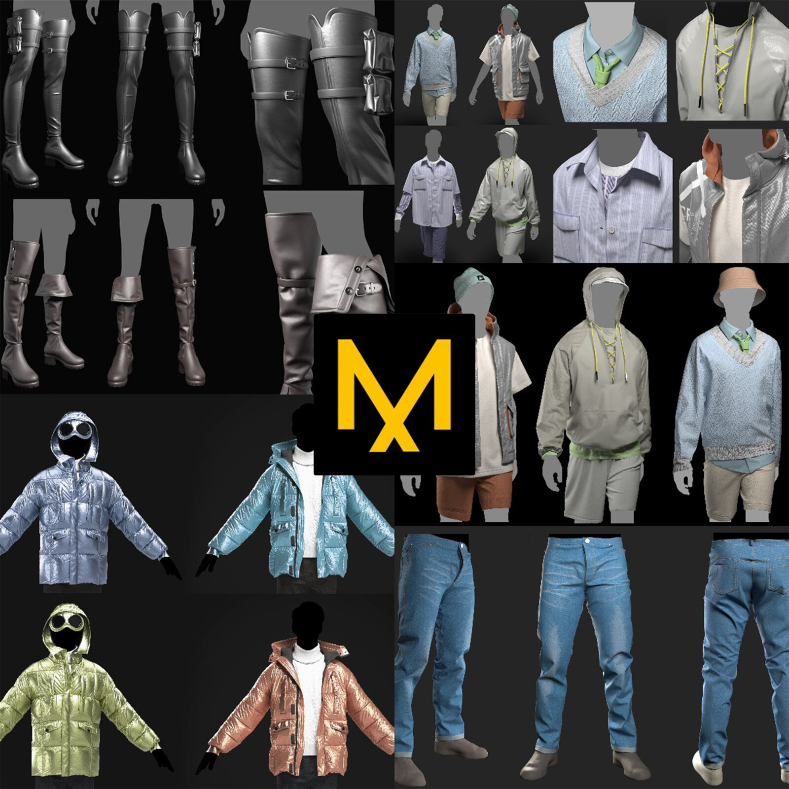 MD课堂案例-Marvelous Designer Class