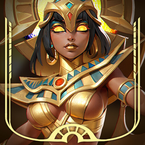 ArtStation - Sun goddess（太阳女神）