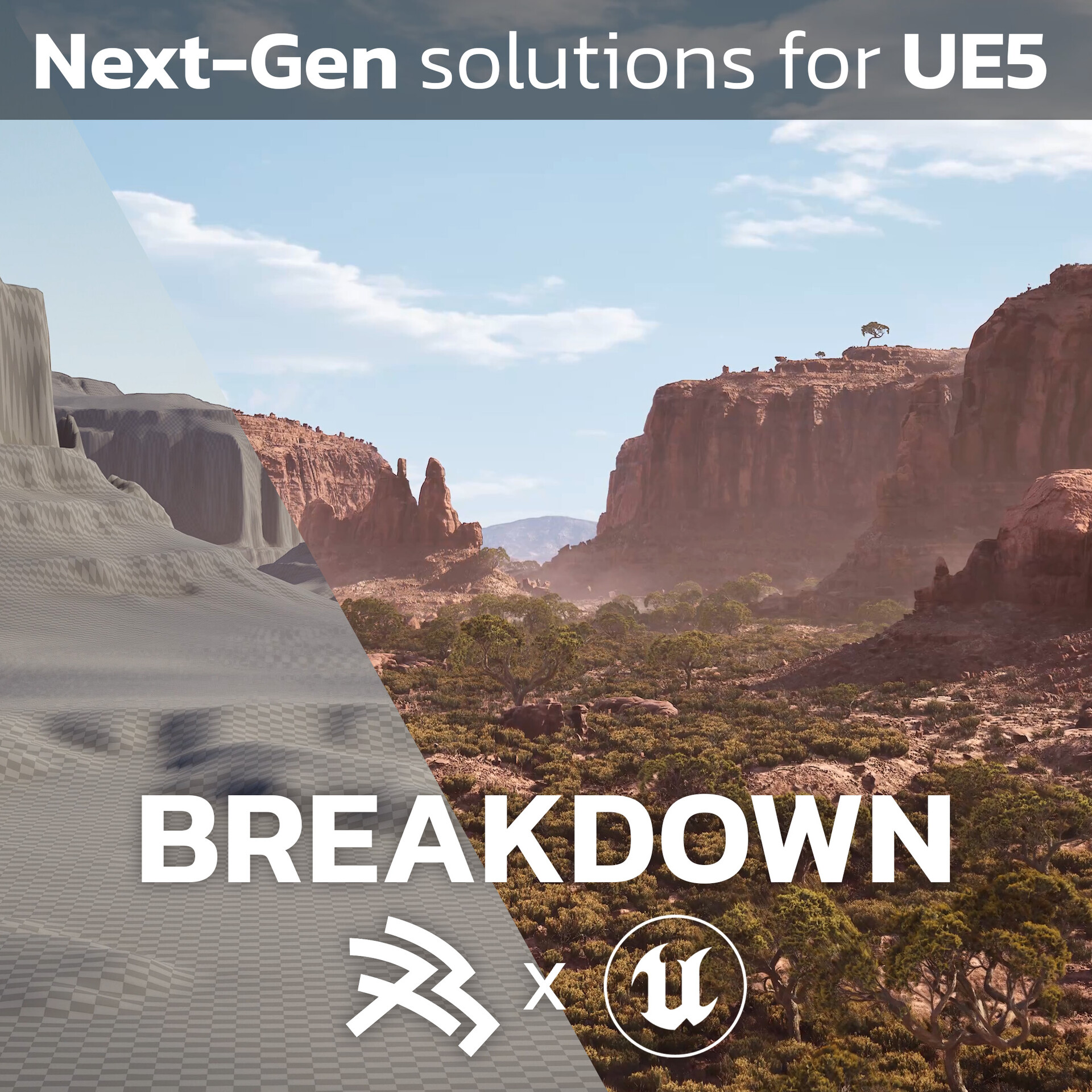 ArtStation - A quick environment breakdown | RealBiomes Desert Cliffs