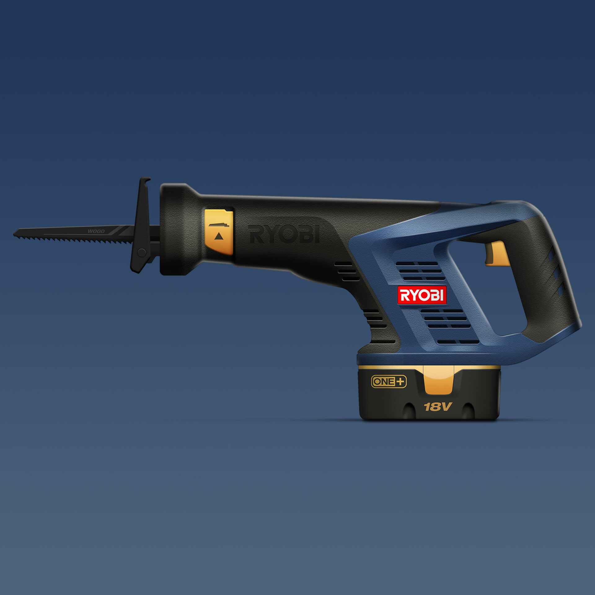 Ryobi sawzall online blue