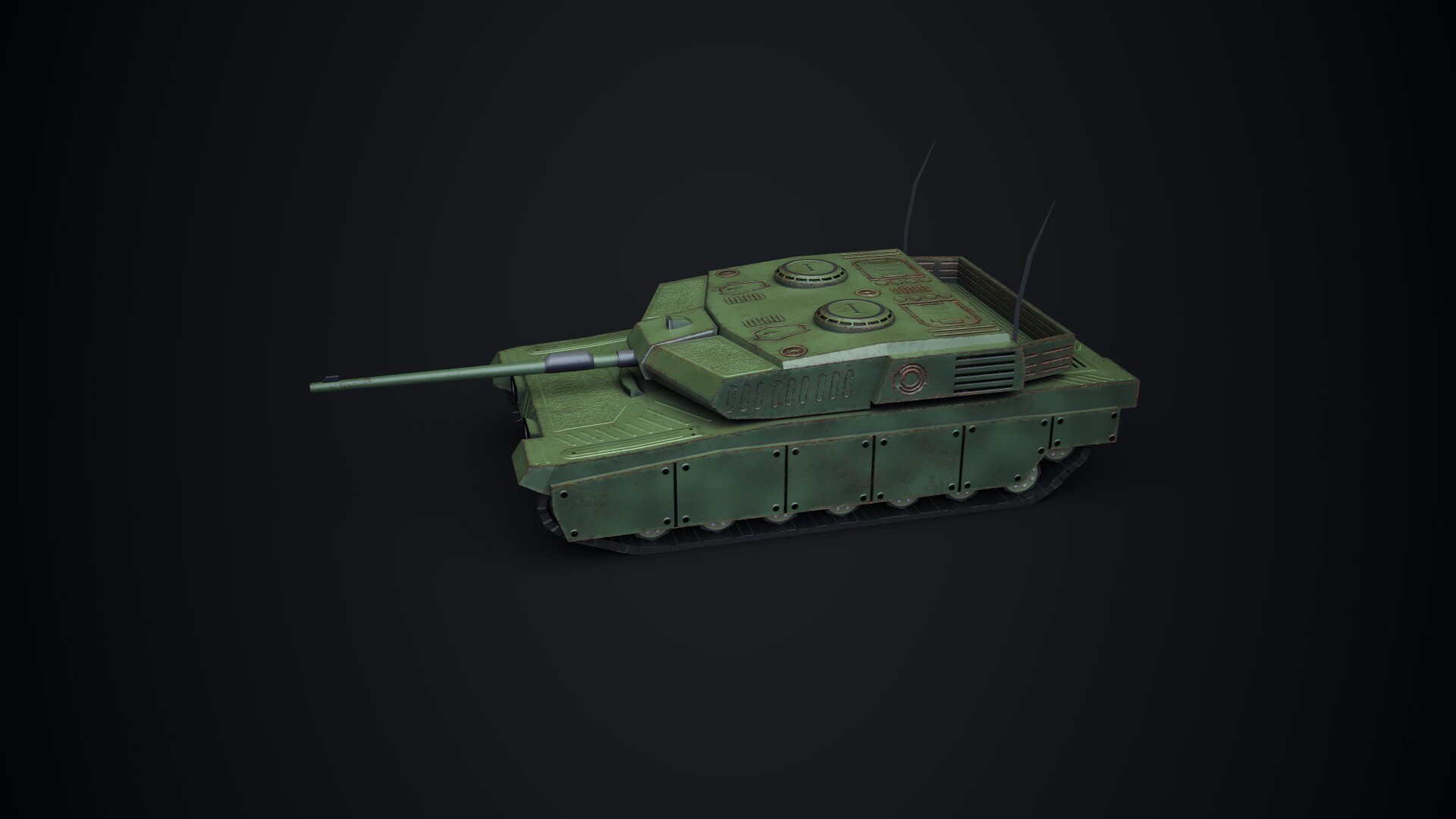 ArtStation - RTS Game Tank