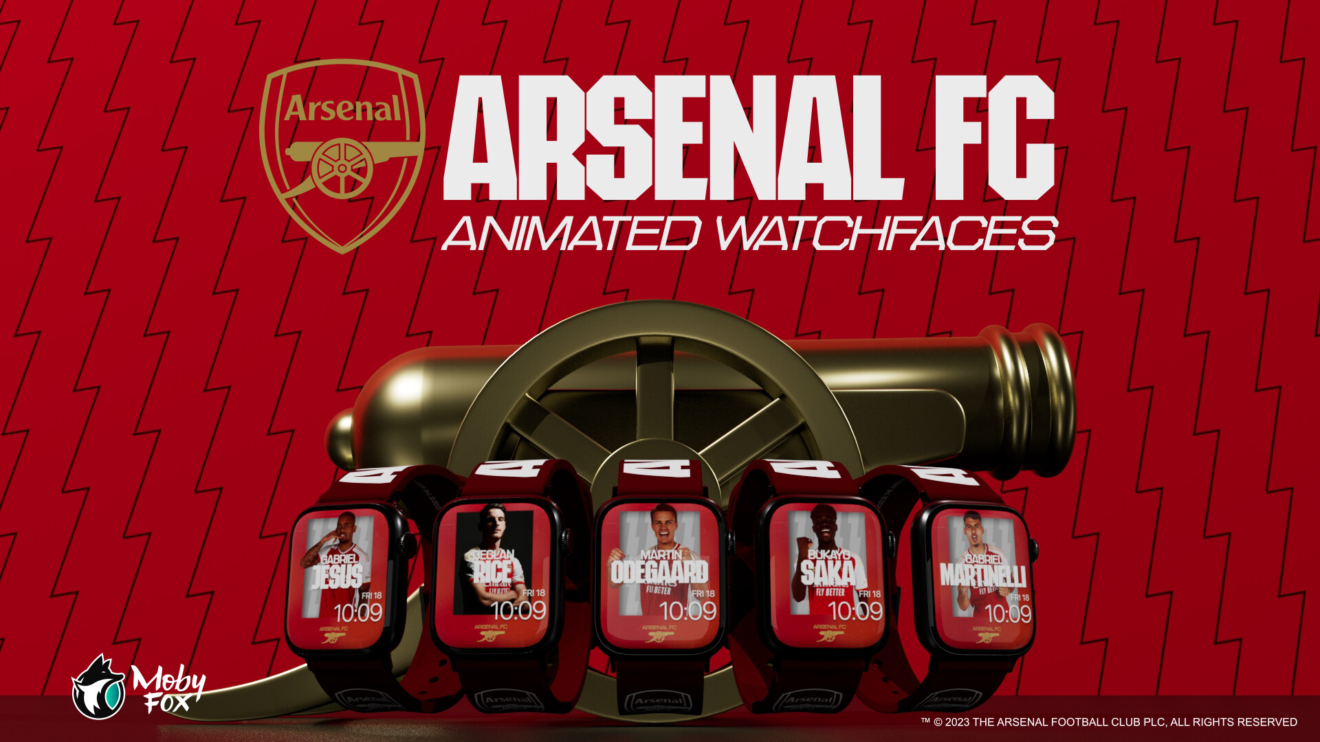 ArtStation - Arsenal FC Animated Watchfaces