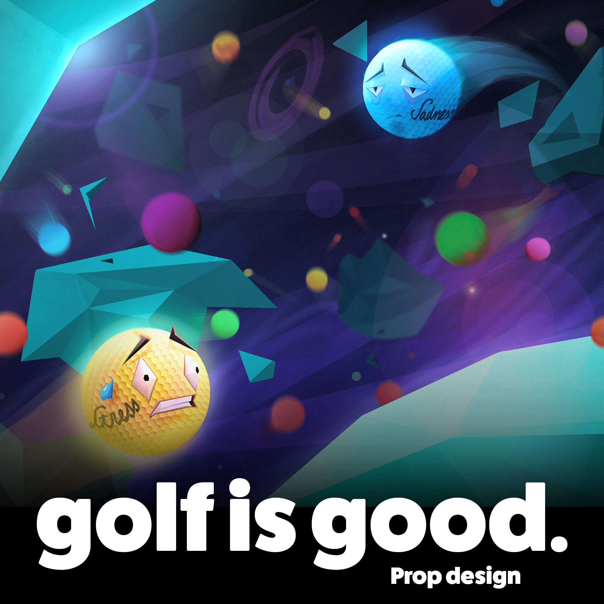 ArtStation - Golf is good - Prop design and visual development