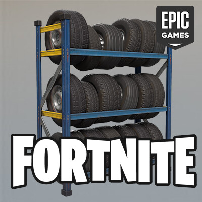 ArtStation - Fortnite - Rack Tires