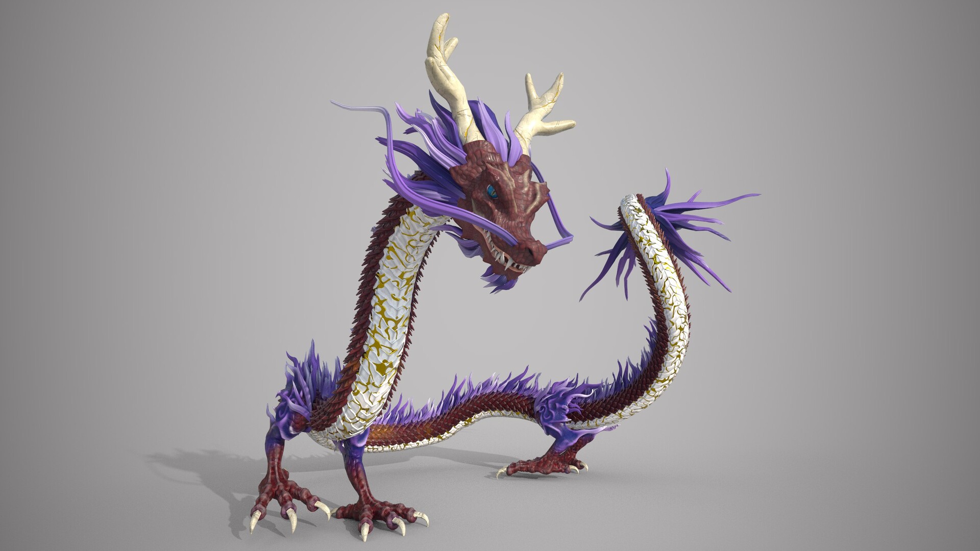 ArtStation - Chinese Dragon Concept