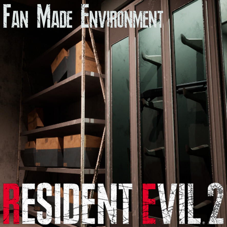 ArtStation - Resident Evil 2 Fan Made Environment