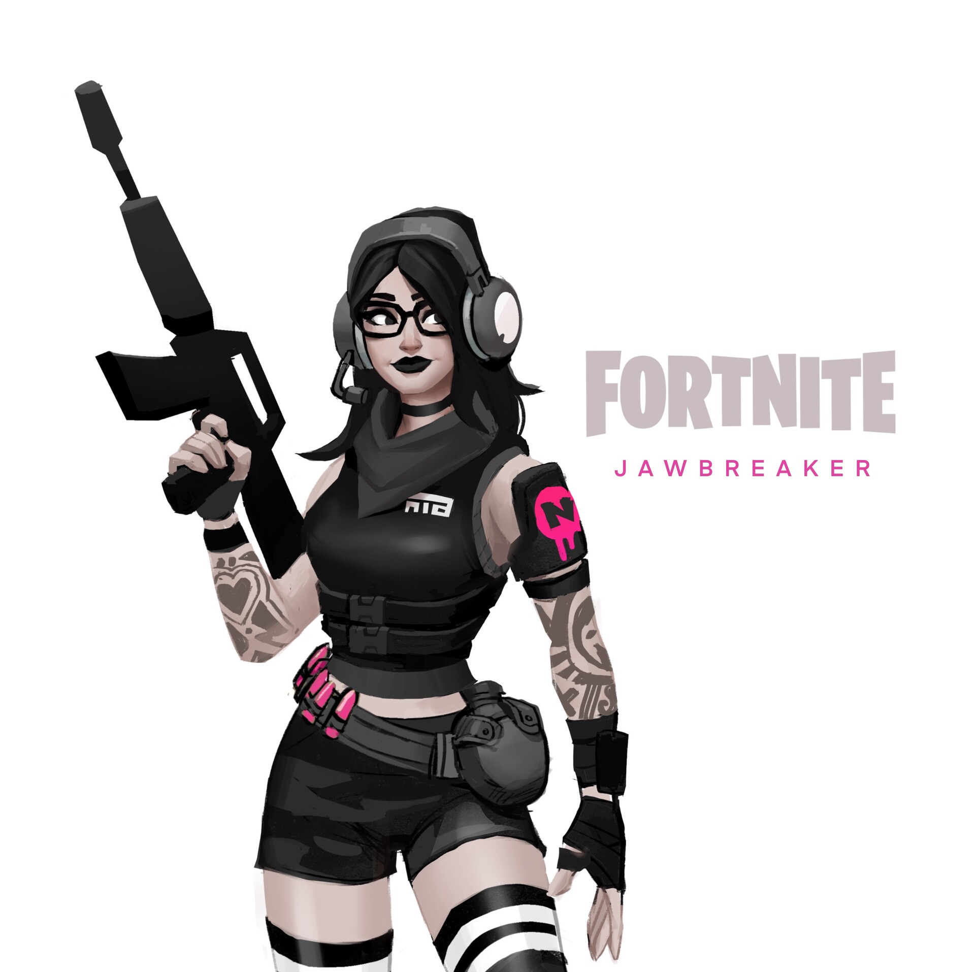 ArtStation - Fortnite Jawbreaker Concept Art