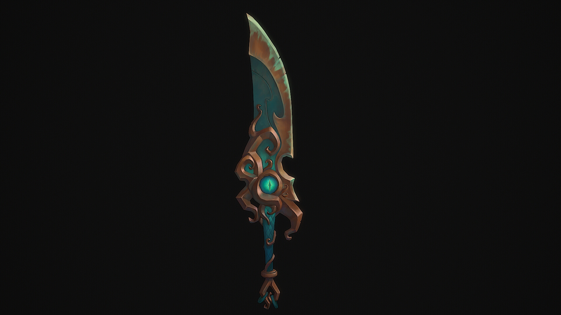 ArtStation - Fantasy sword | Handpaint