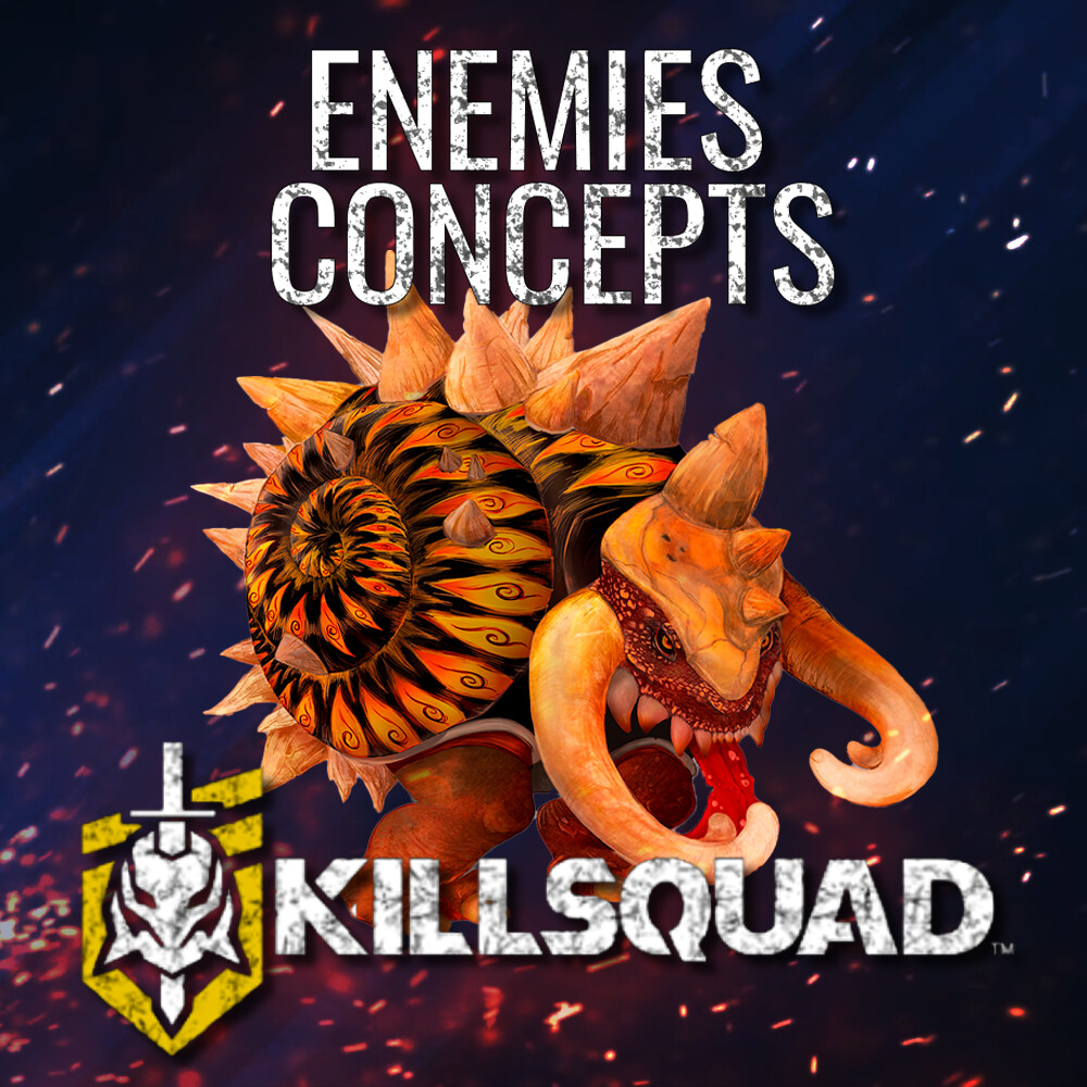 ArtStation - ENEMIES CONCEPTS - KILLSQUAD