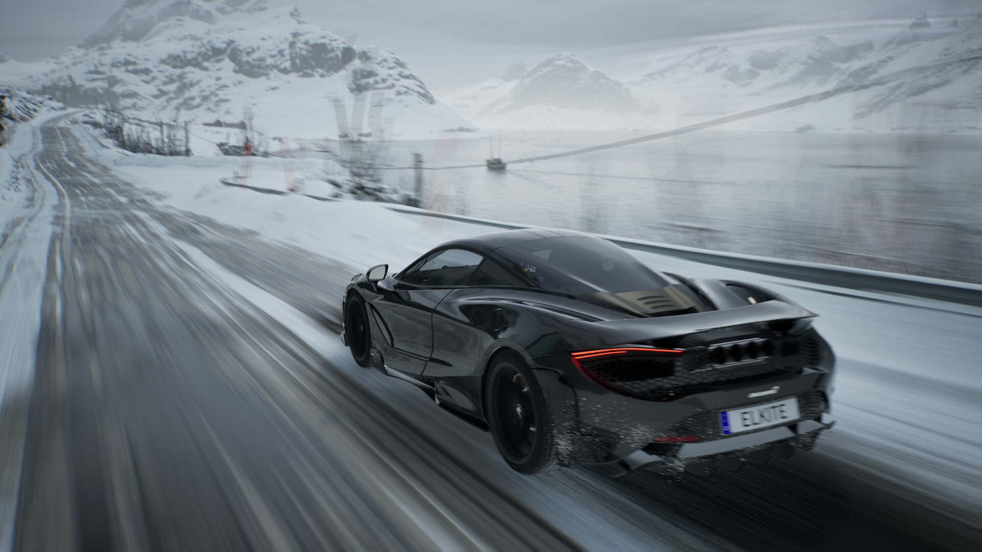 ArtStation - Mclaren 765lt action cinematic WIP