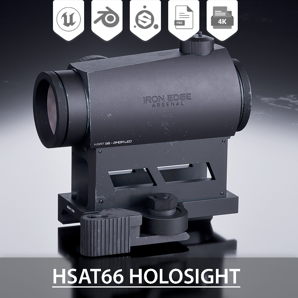 ArtStation Iron Edge HSAT66 Holographic Sight
