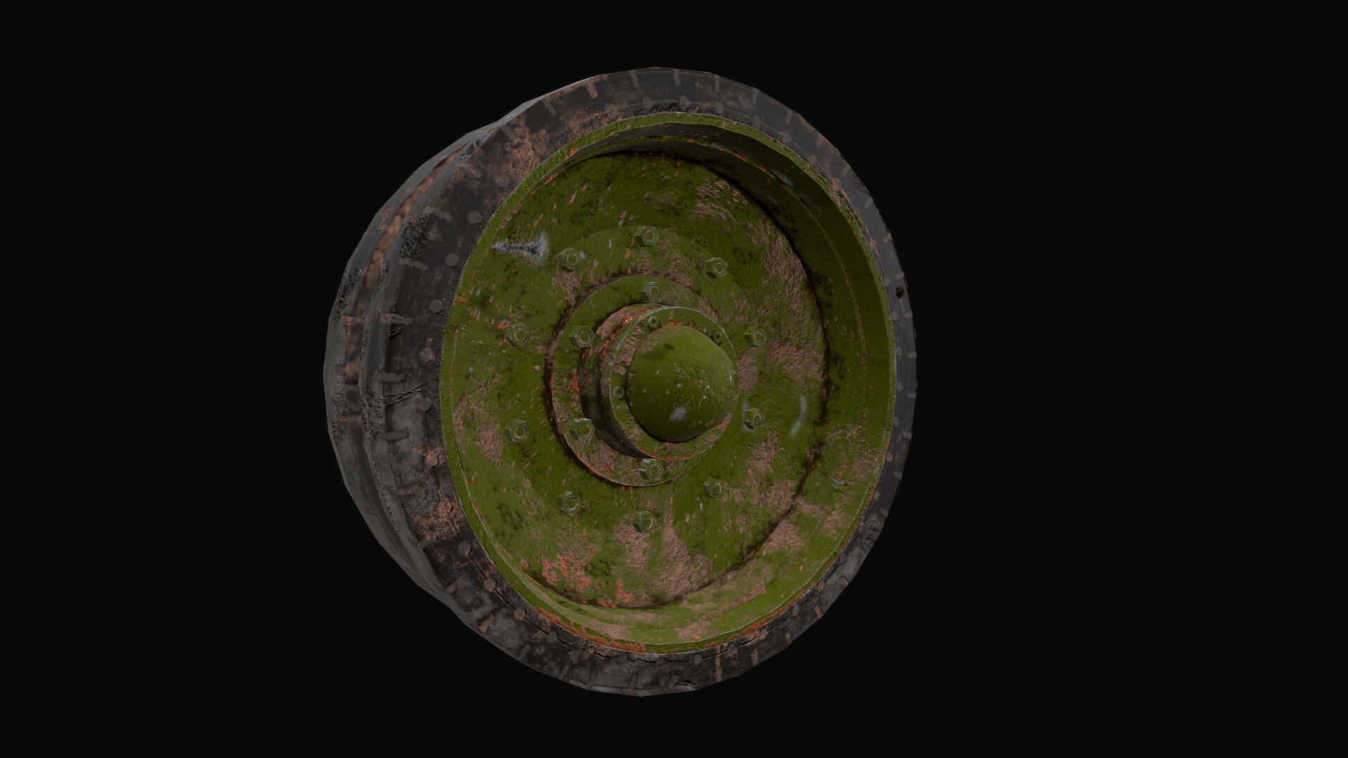 ArtStation - Tank wheel