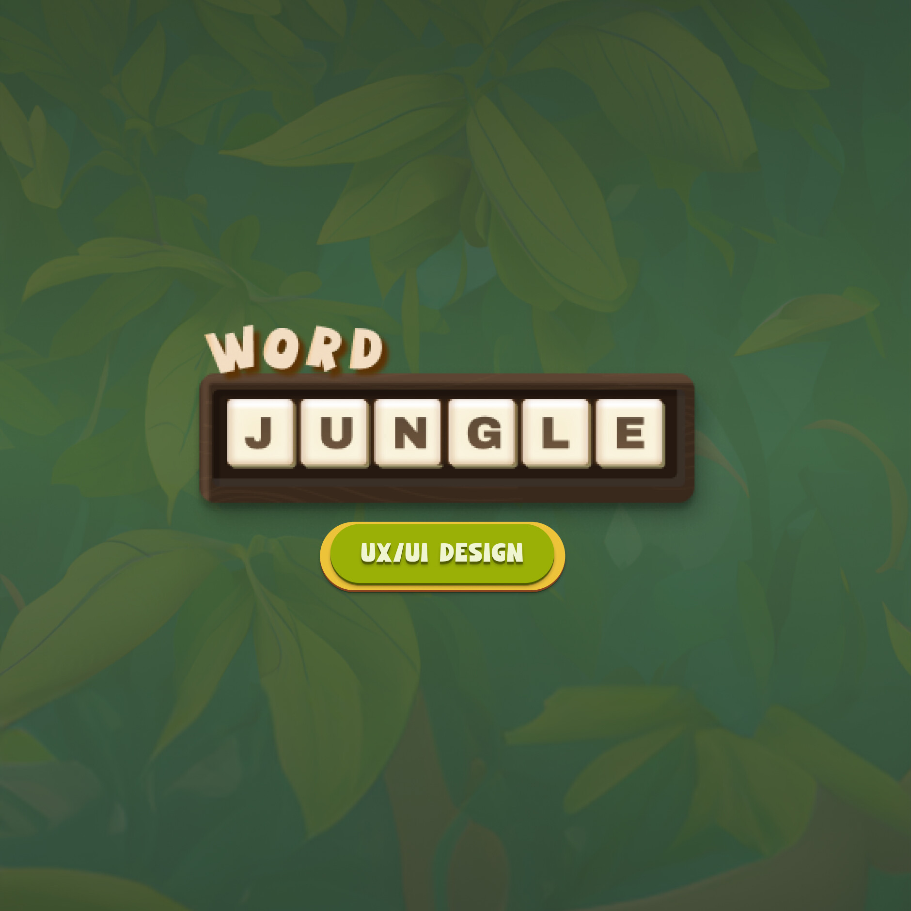 ArtStation - Word Jungle - UX/UI Design