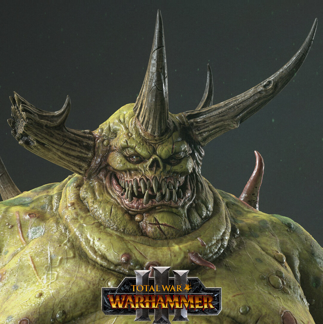 ArtStation - Nurgle - Great Unclean One - Total War : Warhammer 3 - lowpoly