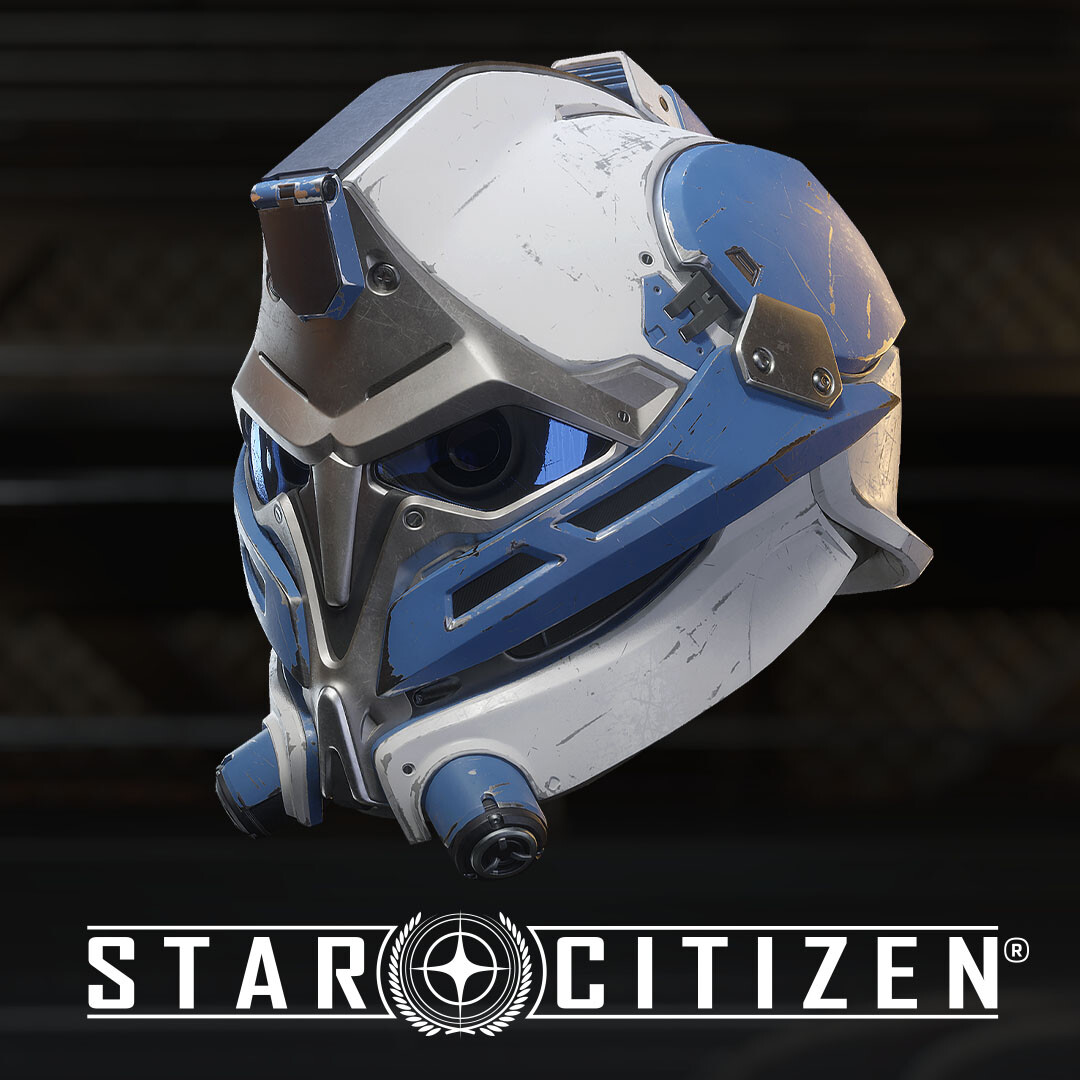 ArtStation Ingame character helmets for Star Citizen
