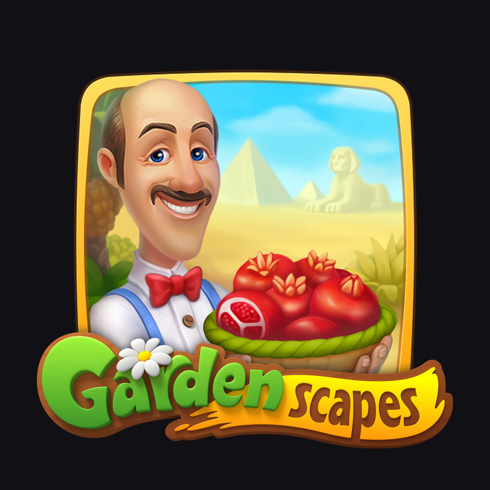 ArtStation UI content for Gardenscapes, Playrix