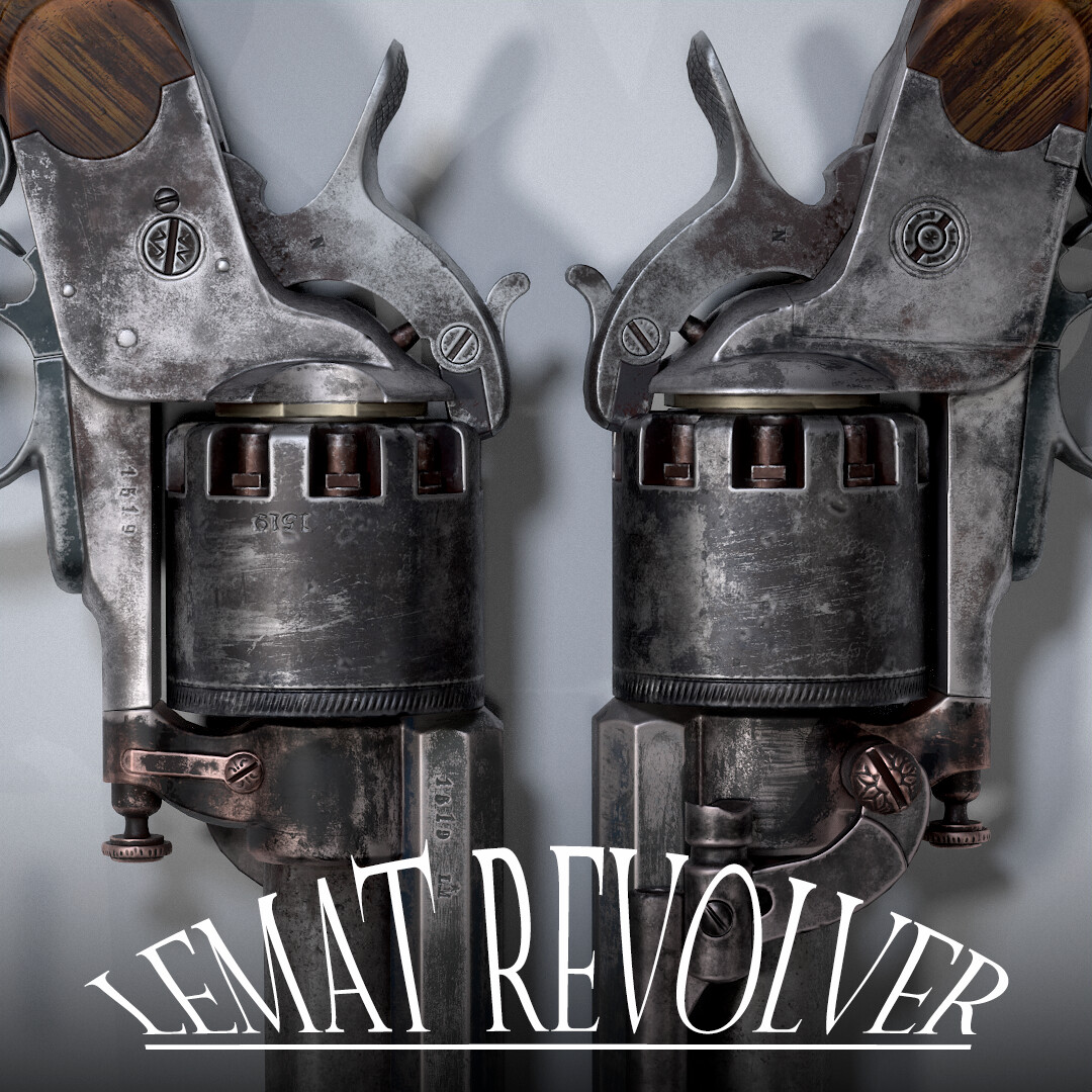 ArtStation - LeMat Revolver
