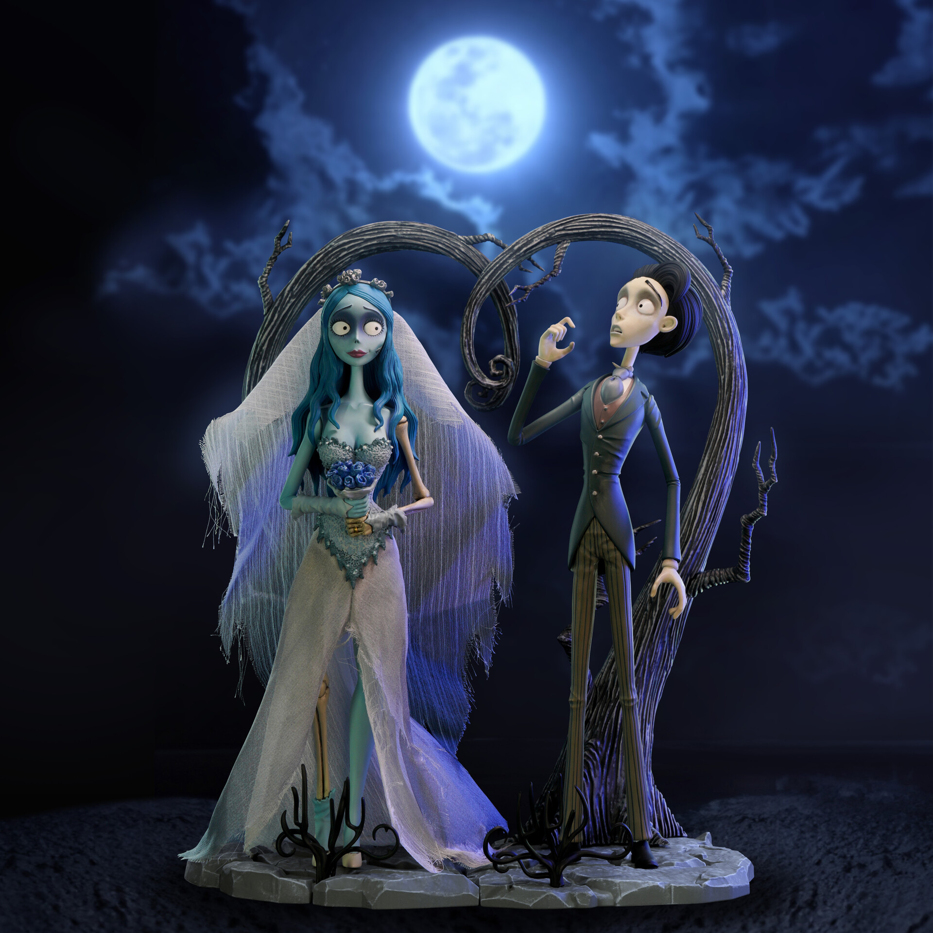 Artstation Corpse Bride Emily And Victor Abystyle Studio