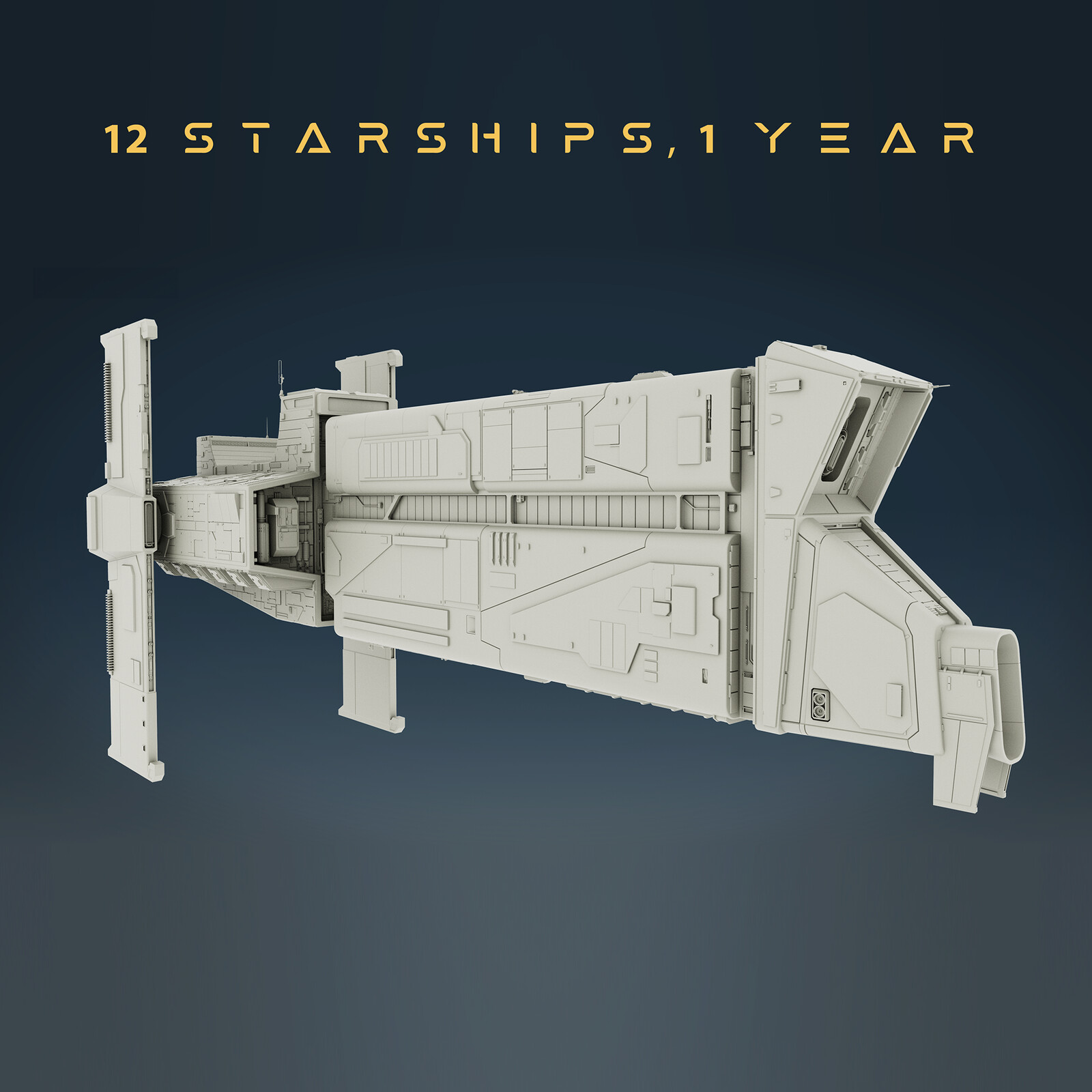 1 Year 12 Spaceships