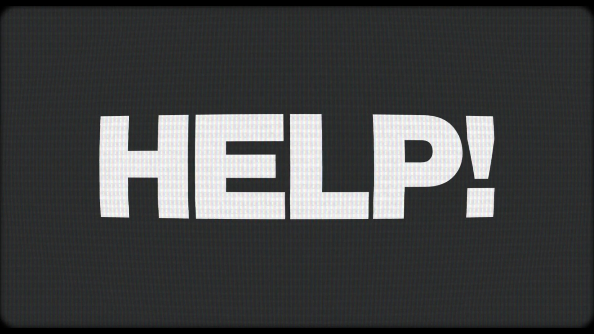 ArtStation The Beatles Help (Lyrics Video)