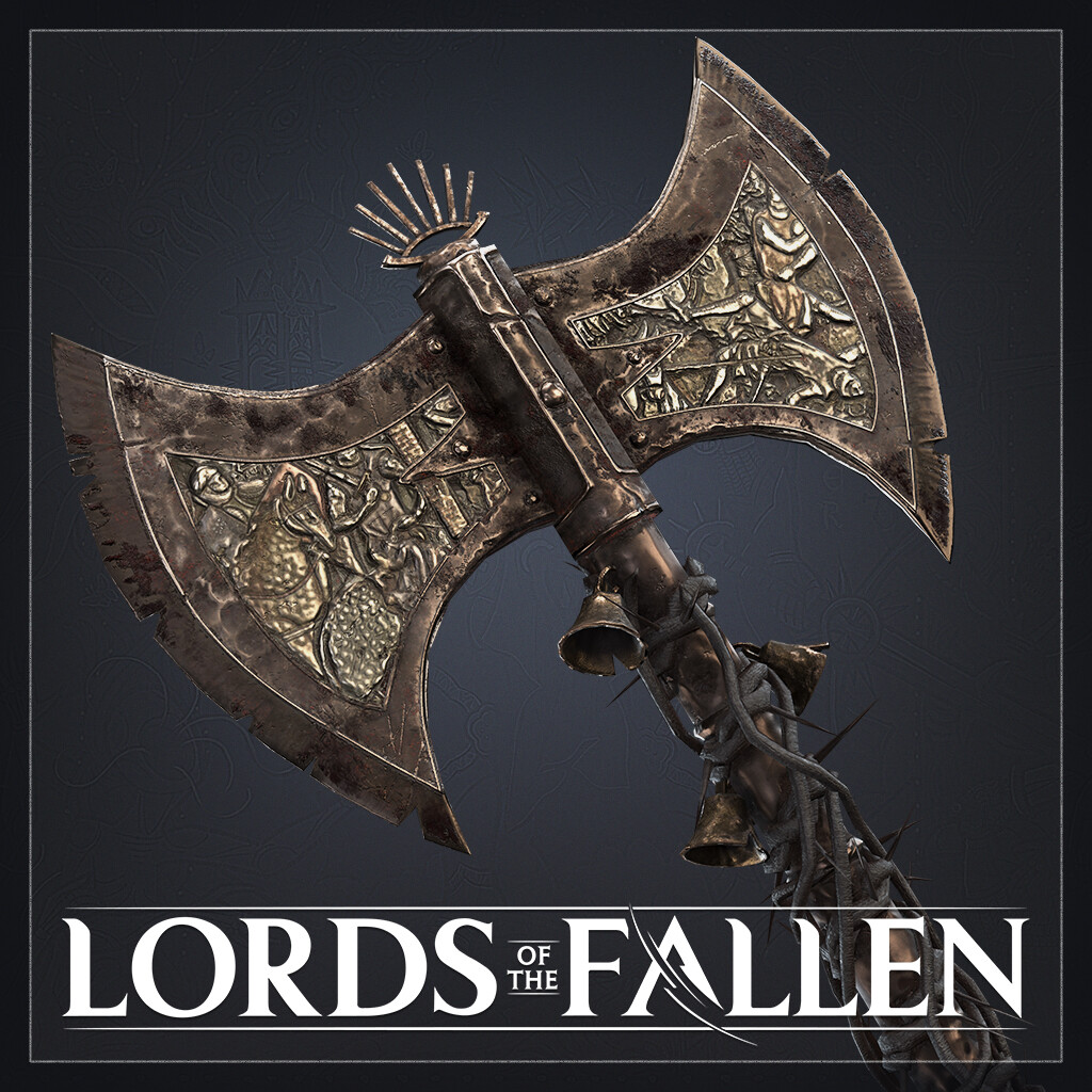 ArtStation - The Lords Of The Fallen - Generic Great Axe