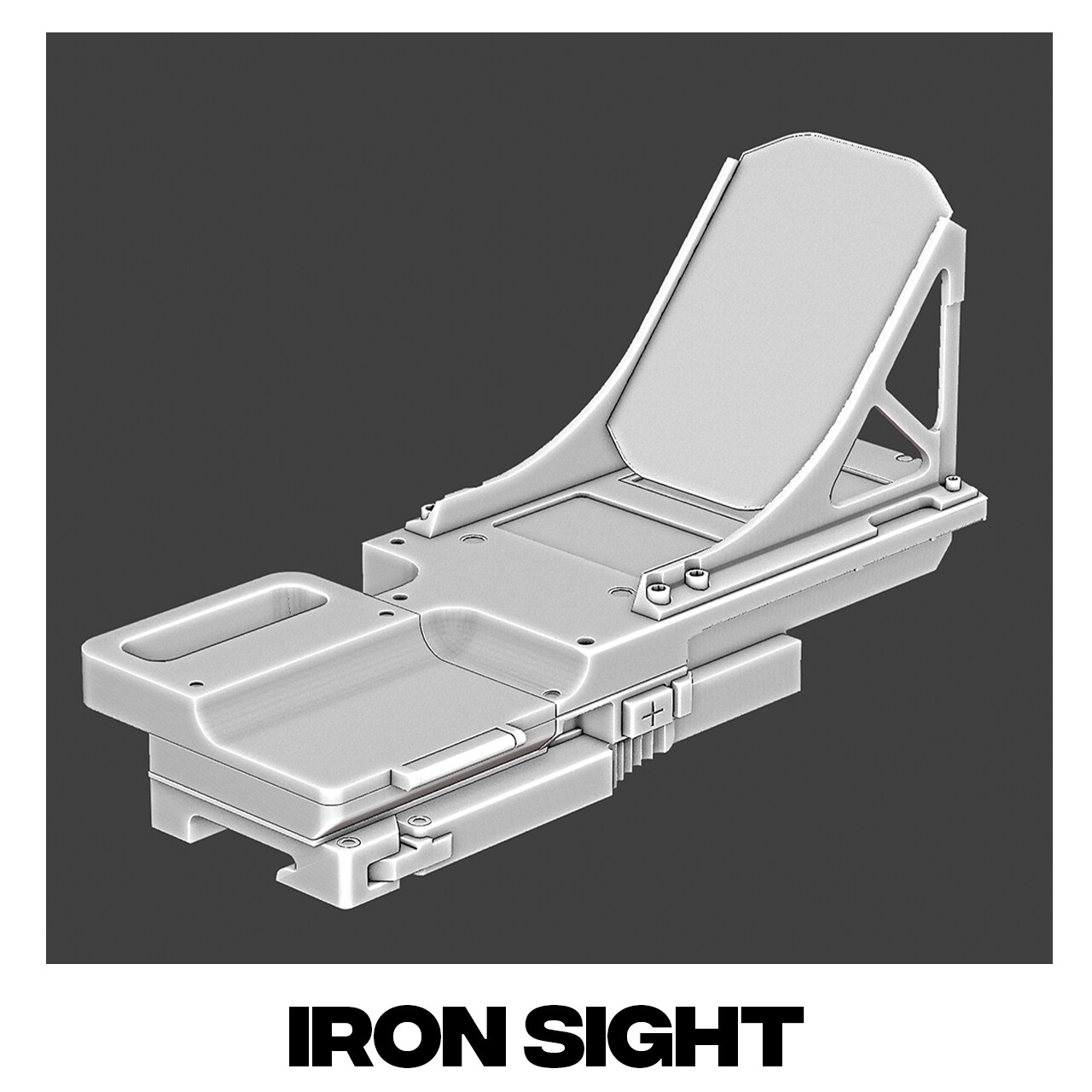 ArtStation - Iron sight for waepon - game asset