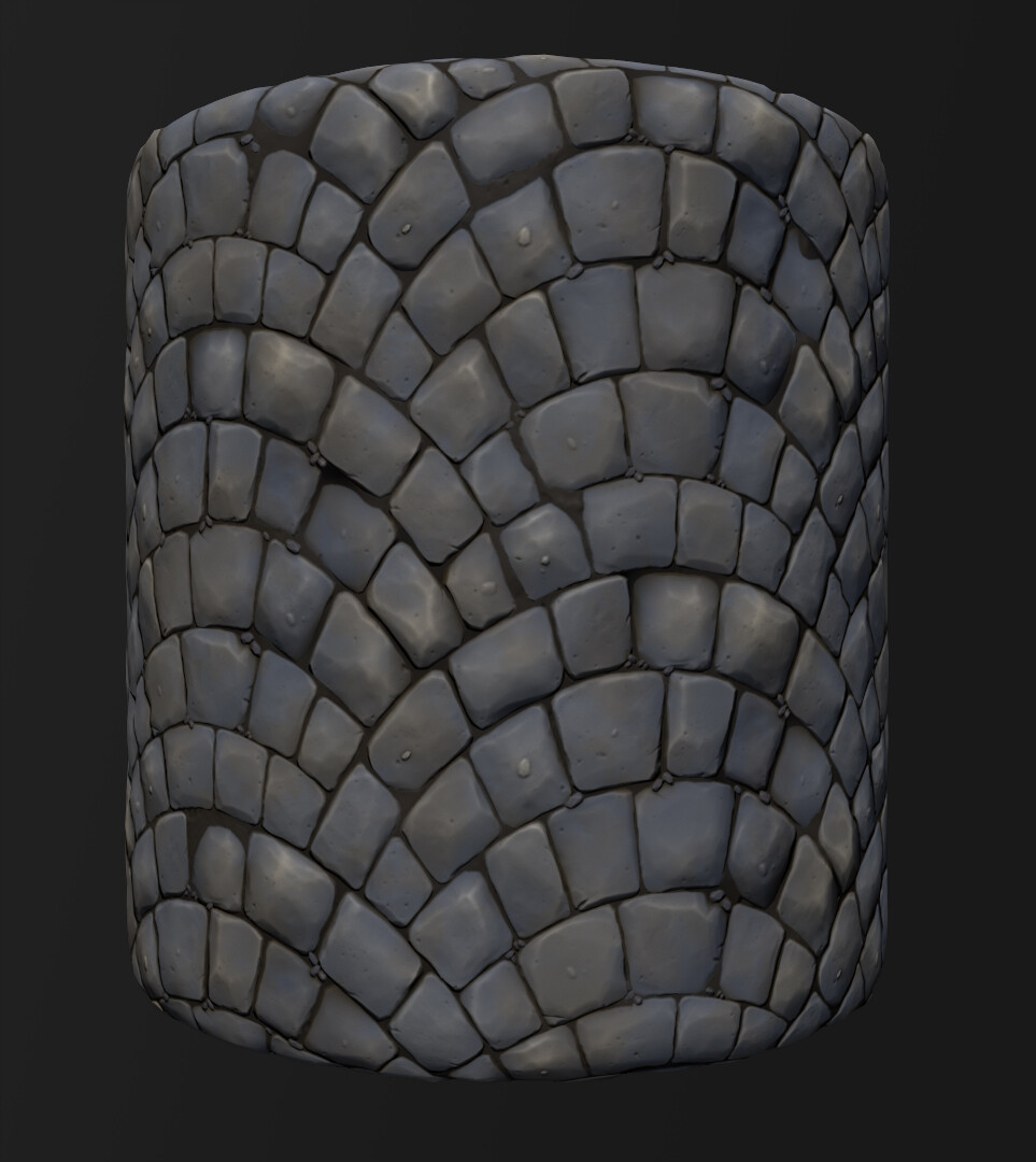 ArtStation - Cobblestone - Zbrush Substance designer