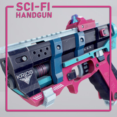 Sci-fi Handgun