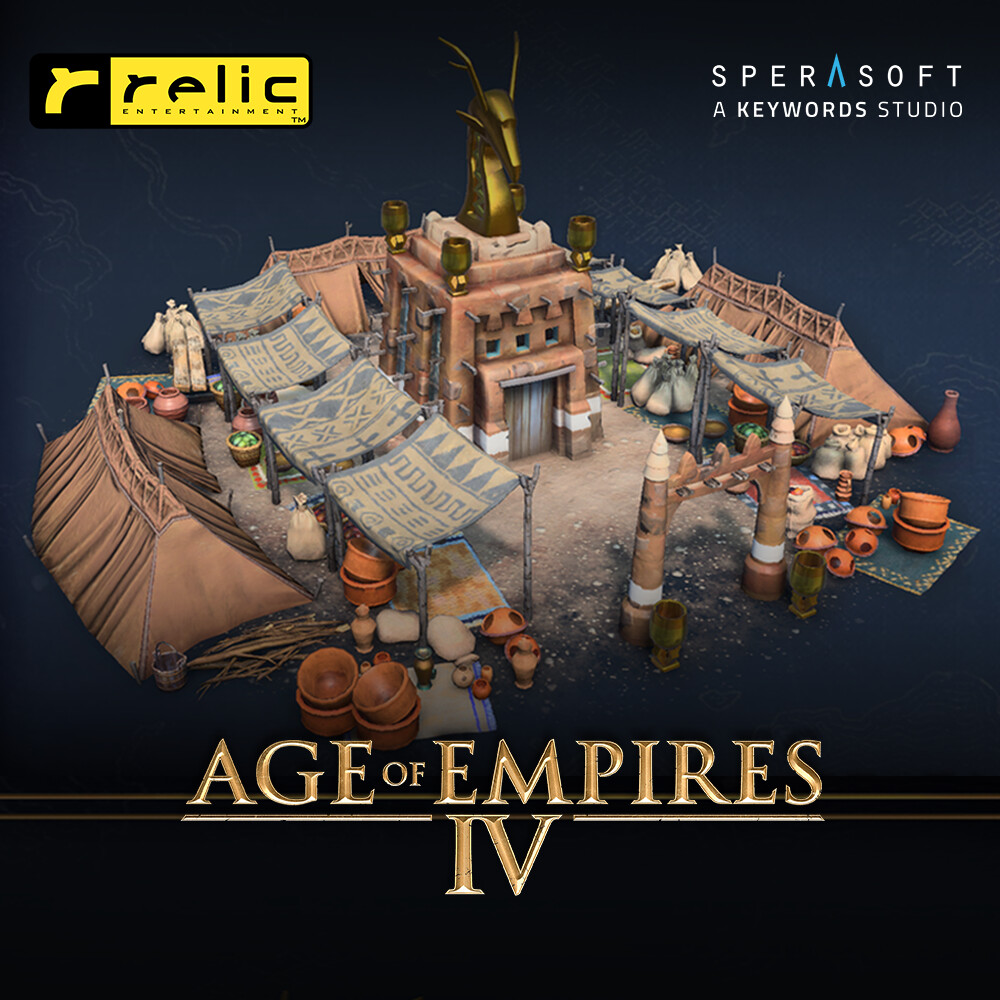 ArtStation Age of Empires 4. Ottomans and Malians