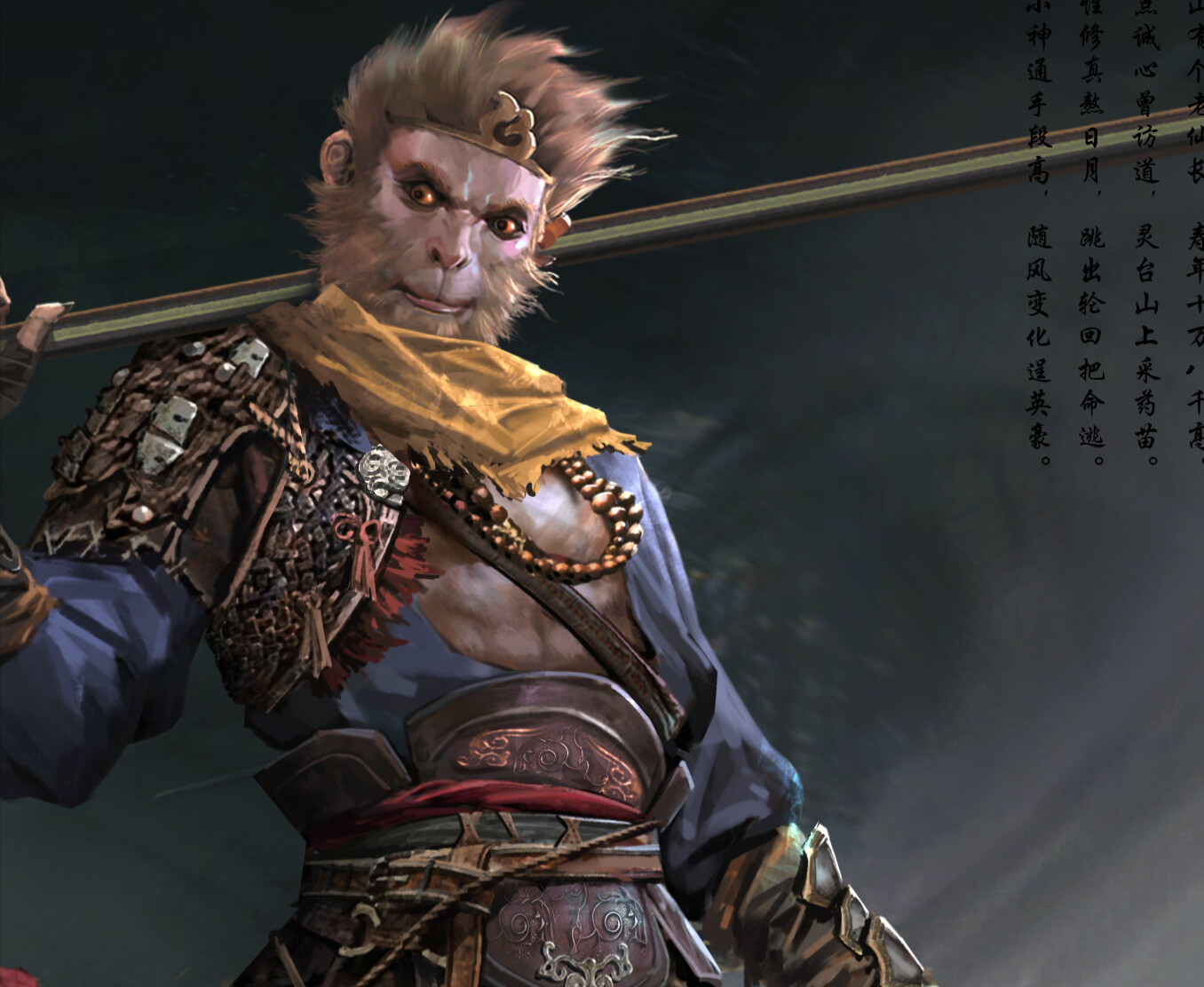 Artstation - Sun Wukong, The Protagonist Of Wu Cheng'en's 