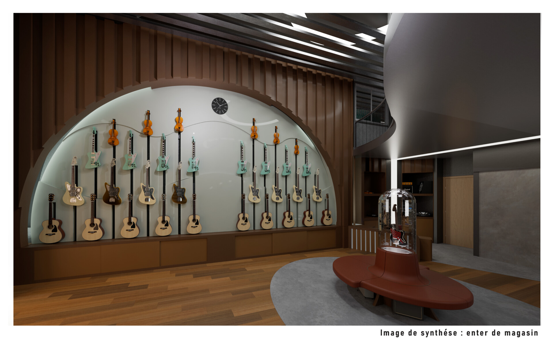 ArtStation 3D Renders Of The Music Instrument Store   L2y L2y A3 Image De Synthese 4 1 1 