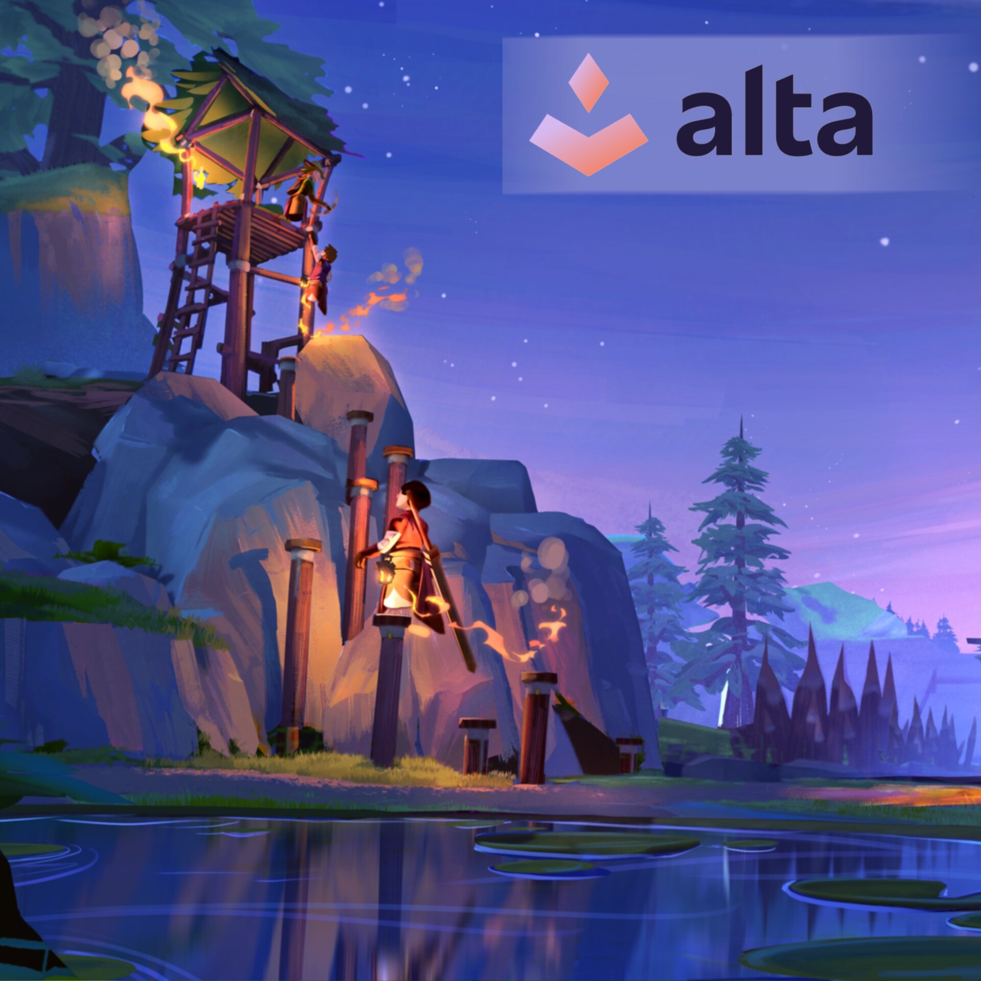 ArtStation A Township Tale Various Paintings