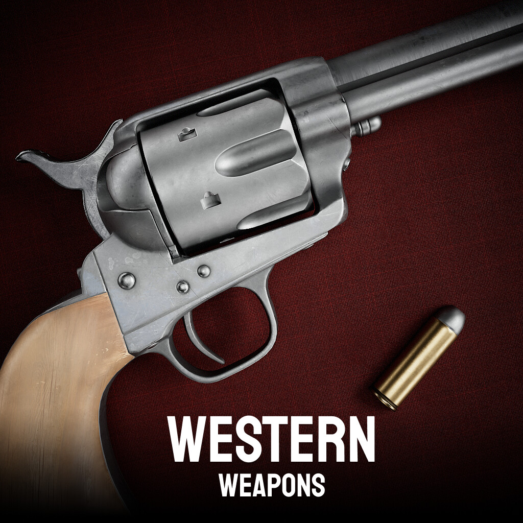 ArtStation - WESTERN WEAPONS | COLT SINGLE