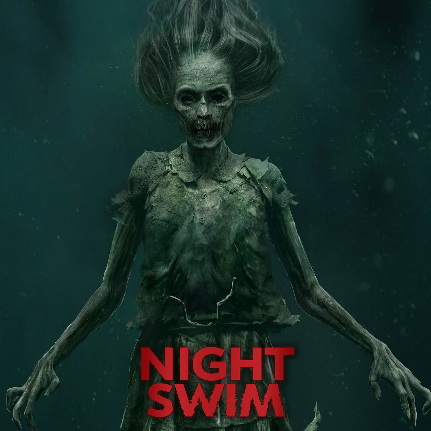 ArtStation - Night Swim - Boney Woman