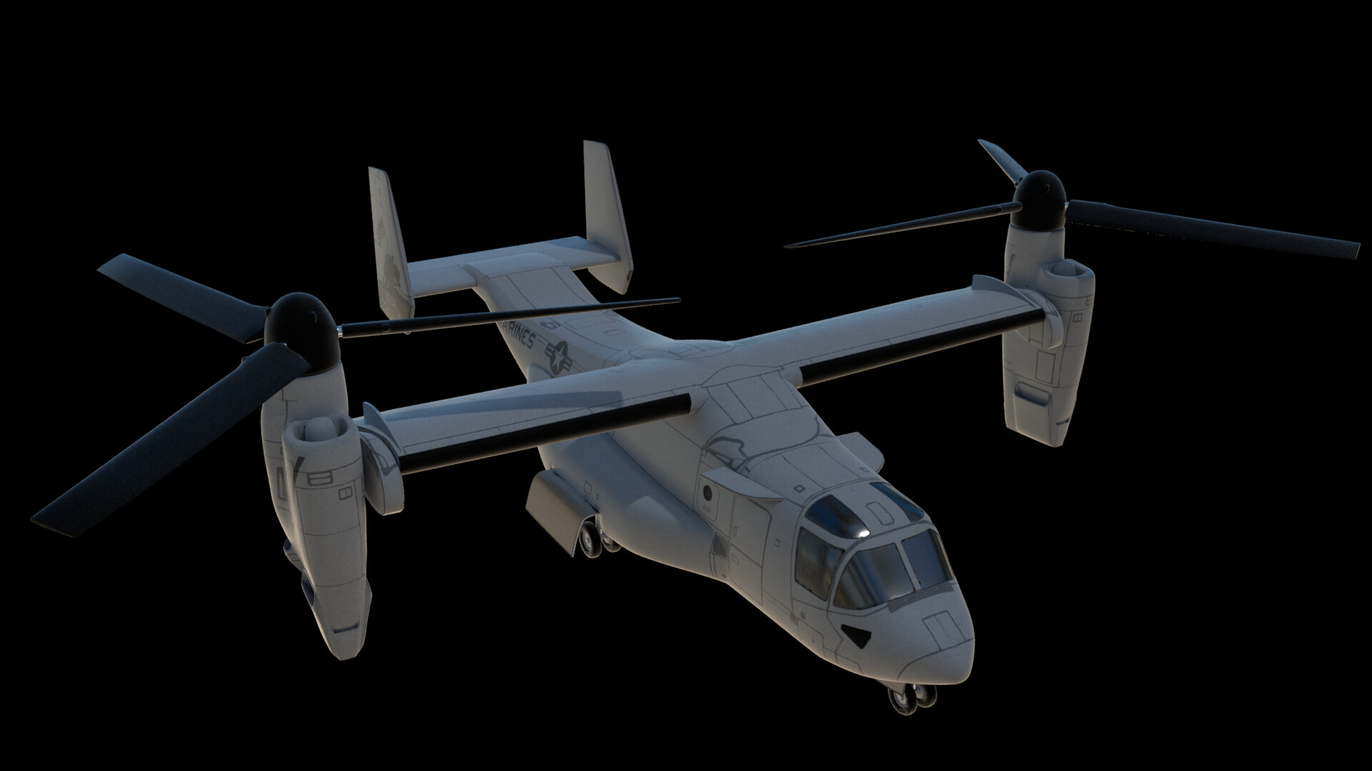 Artstation - V-22 Osprey