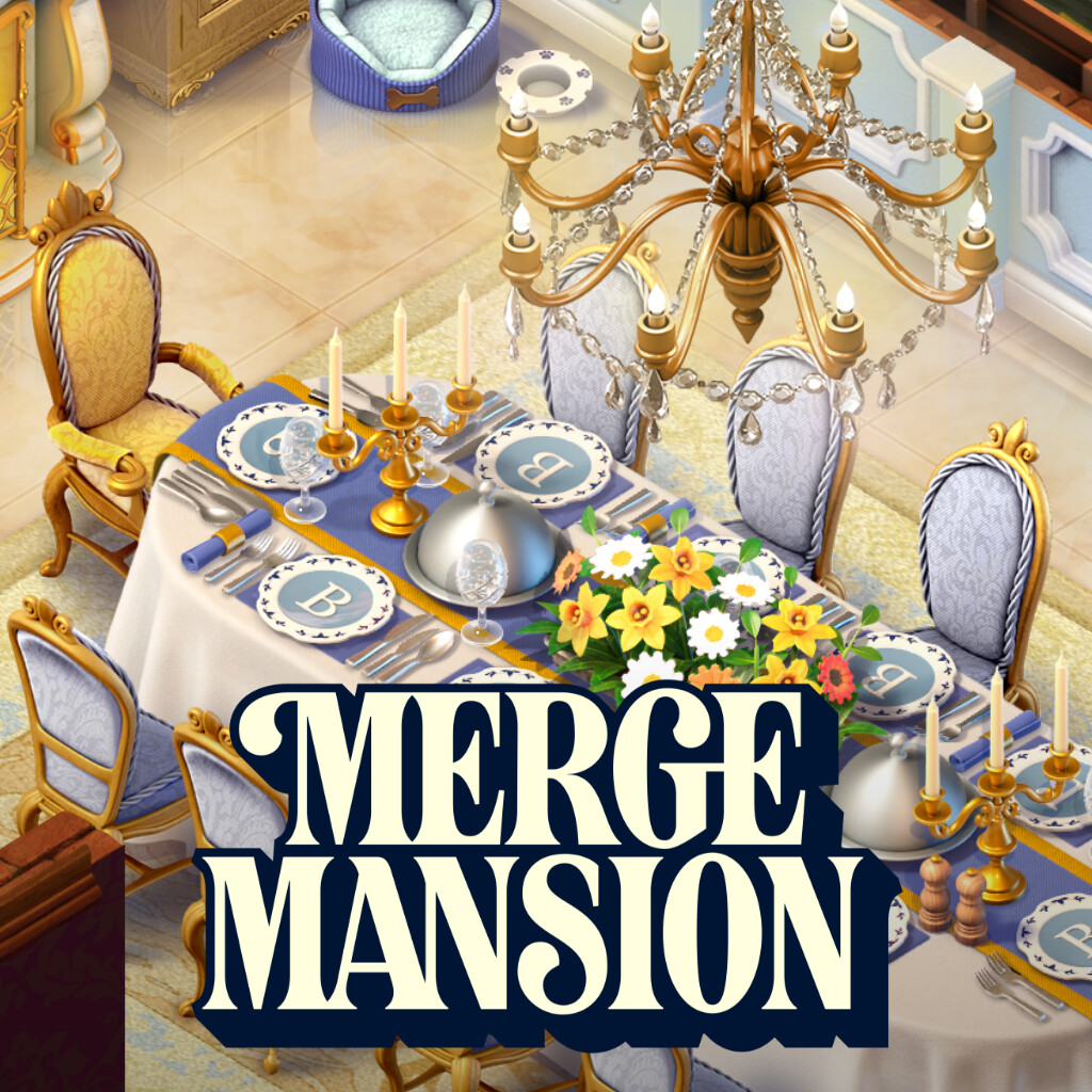 ArtStation Merge Mansion Dining Room