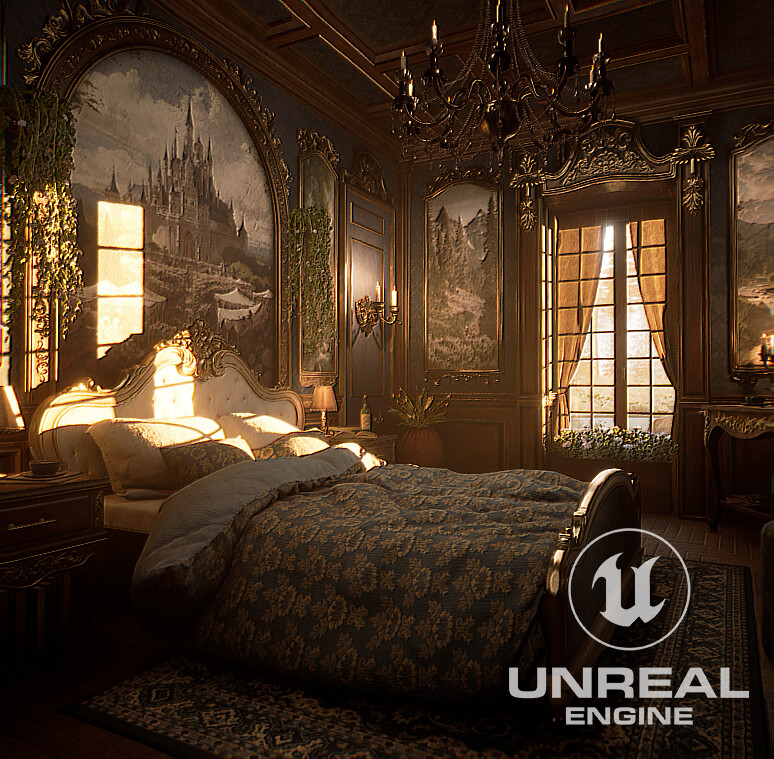 ArtStation - BeautifulRoom | Environment