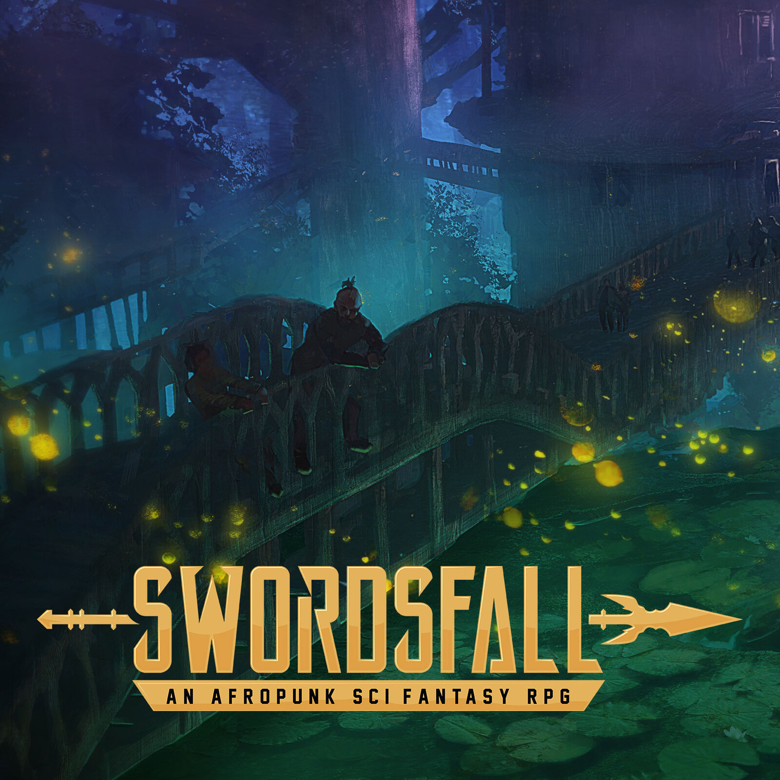 Swordsfall - Garuda at night