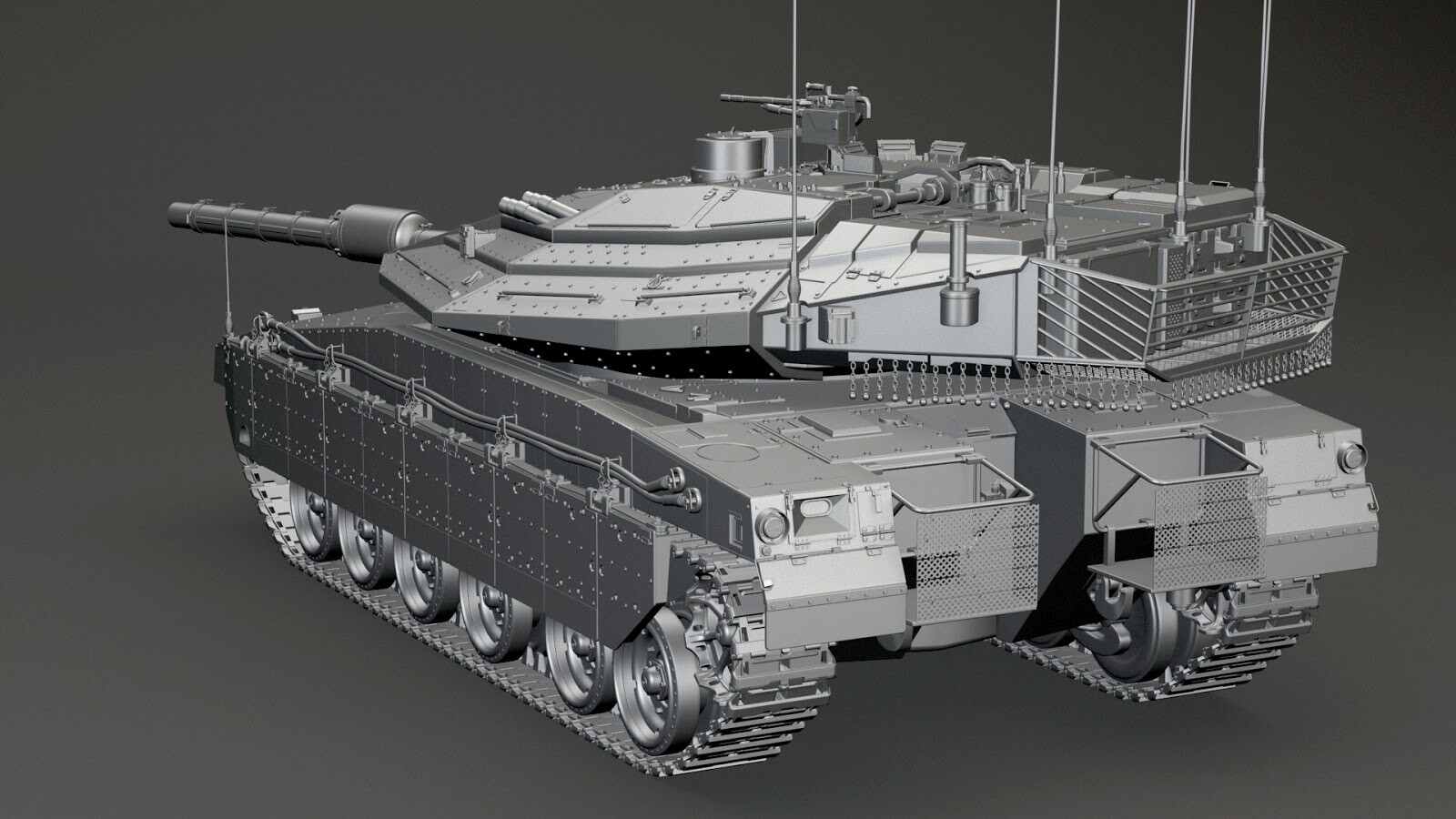 ArtStation - Tank _ Merkava 4