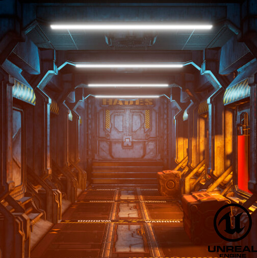 ArtStation - Corridor Sci-Fi