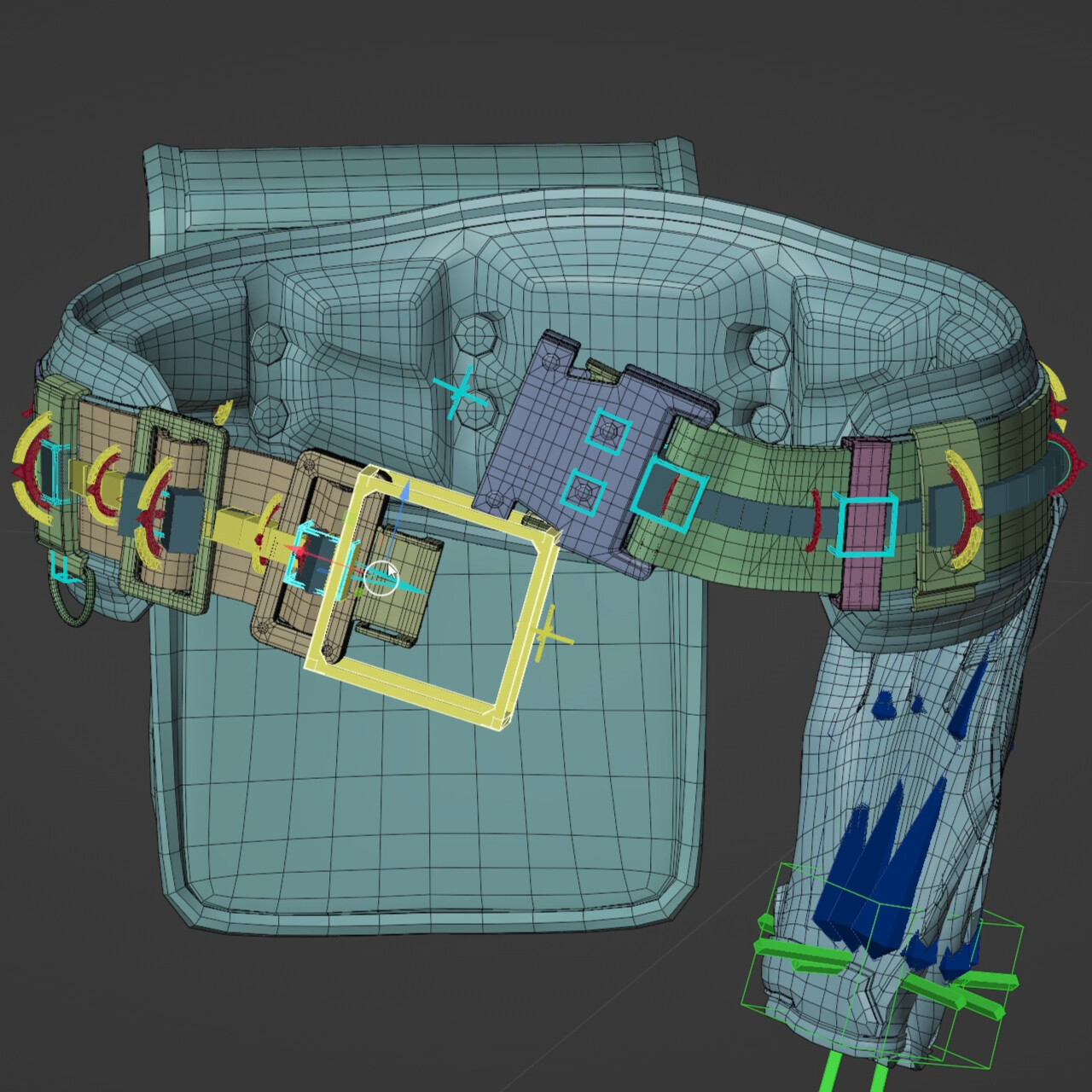 ArtStation - Shading & Rigging of Props