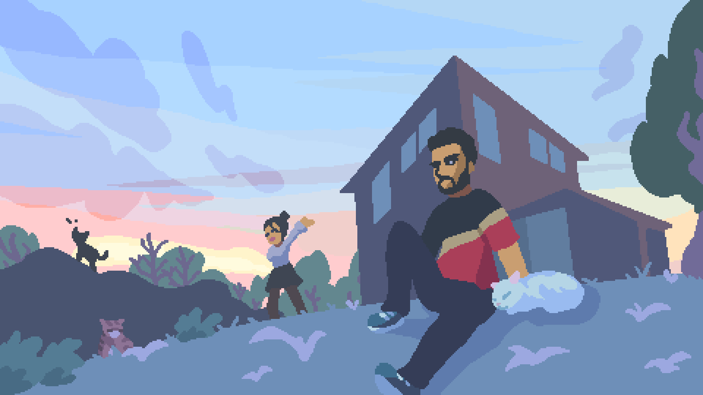 Alex illustration nymn 2024 intro pixelart sprite animation