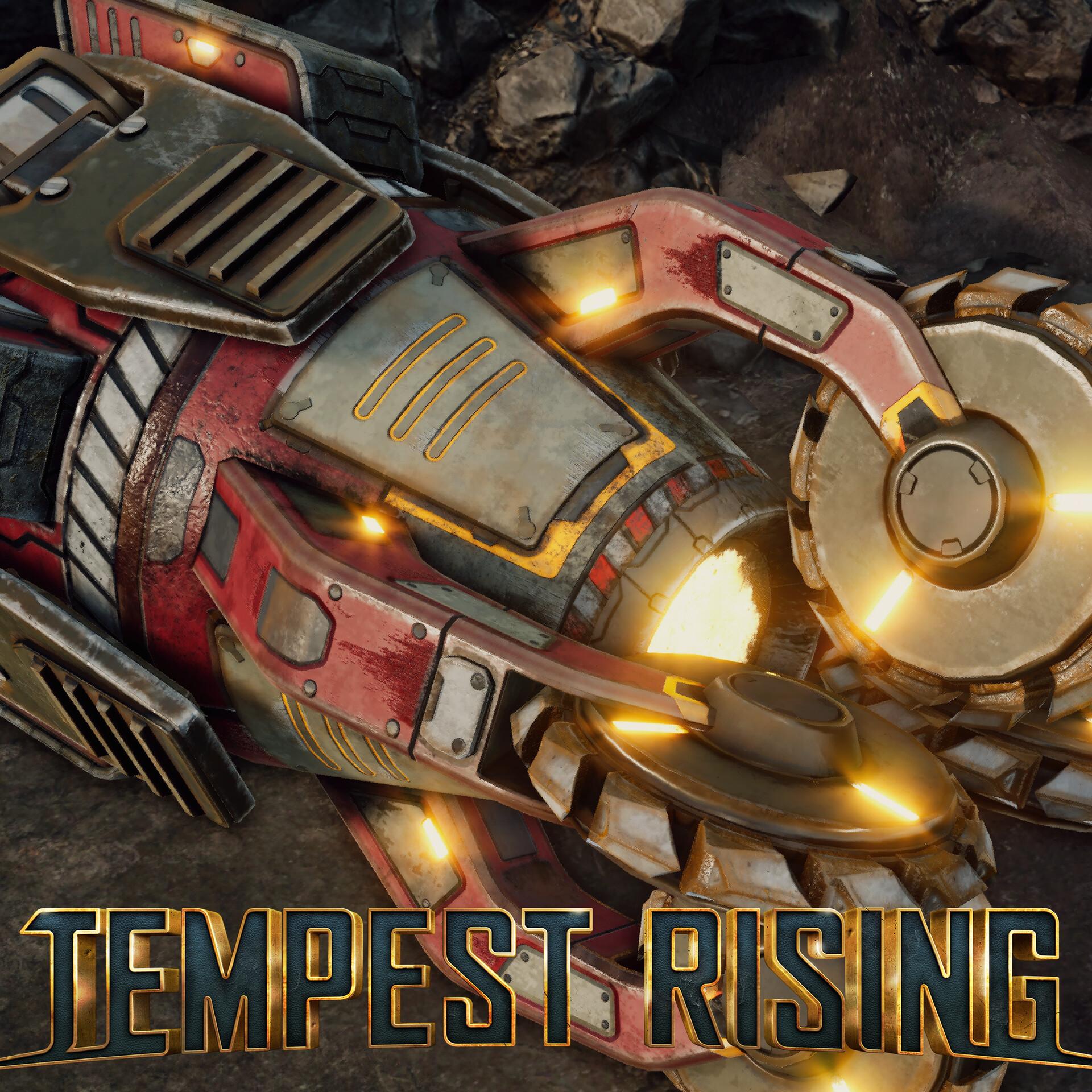 ArtStation - DYN Drill - Tempest Rising - Game Ready