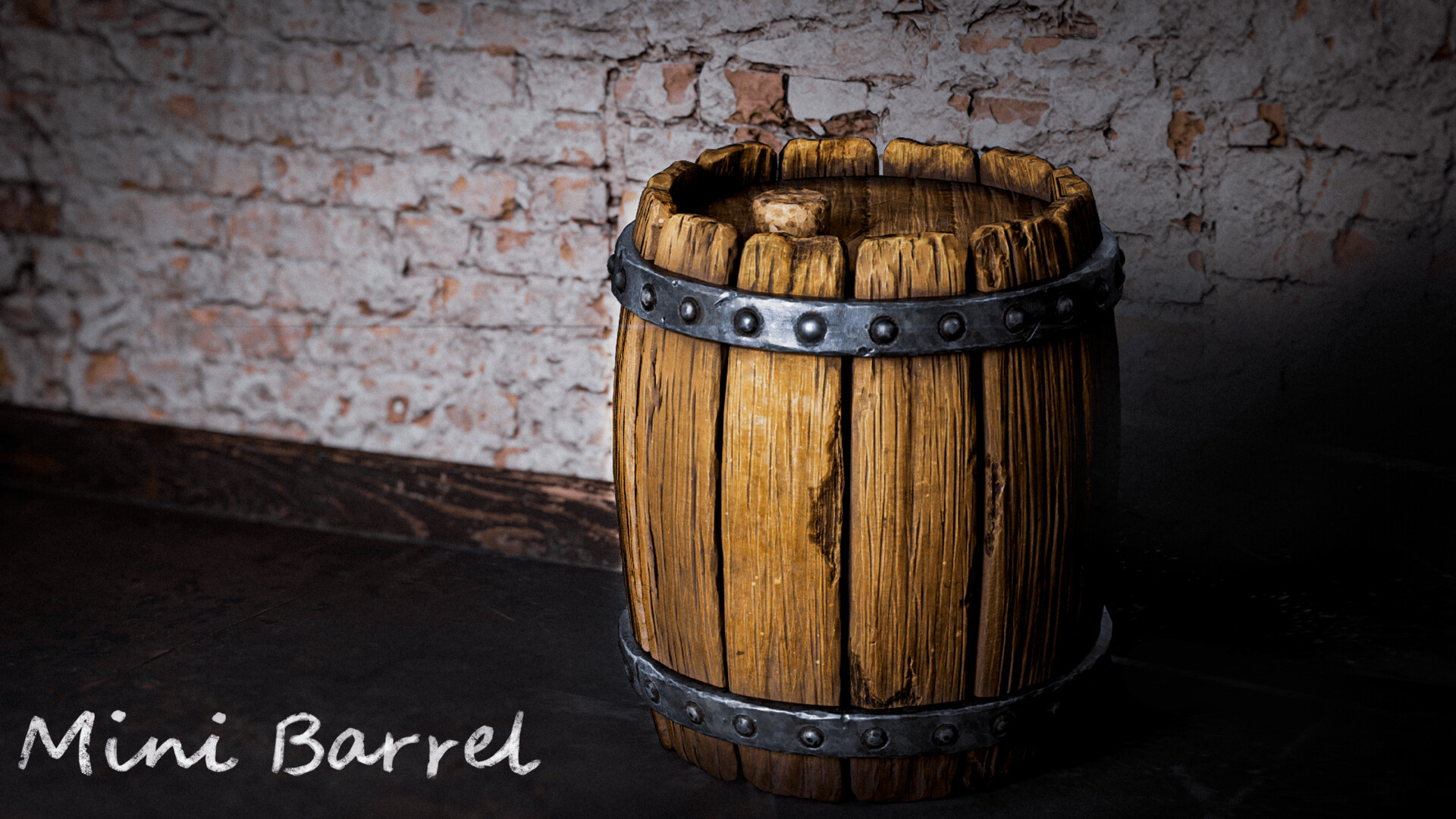 Artstation - Mini Barrel