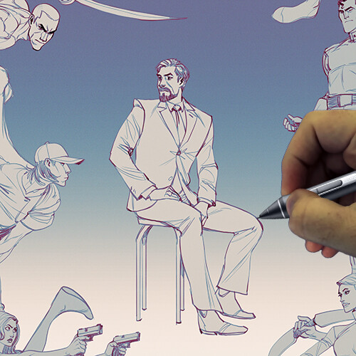 Man Sitting