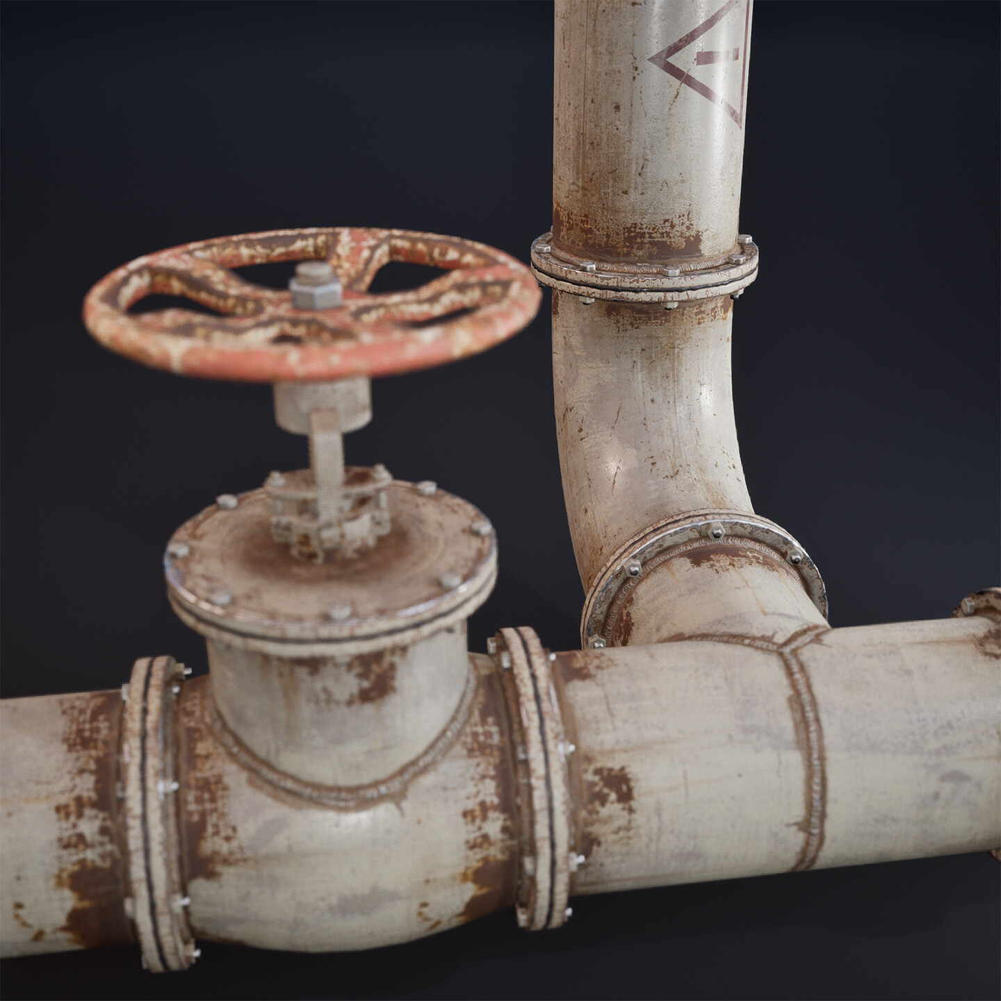 ArtStation - Old Rusty Pipes