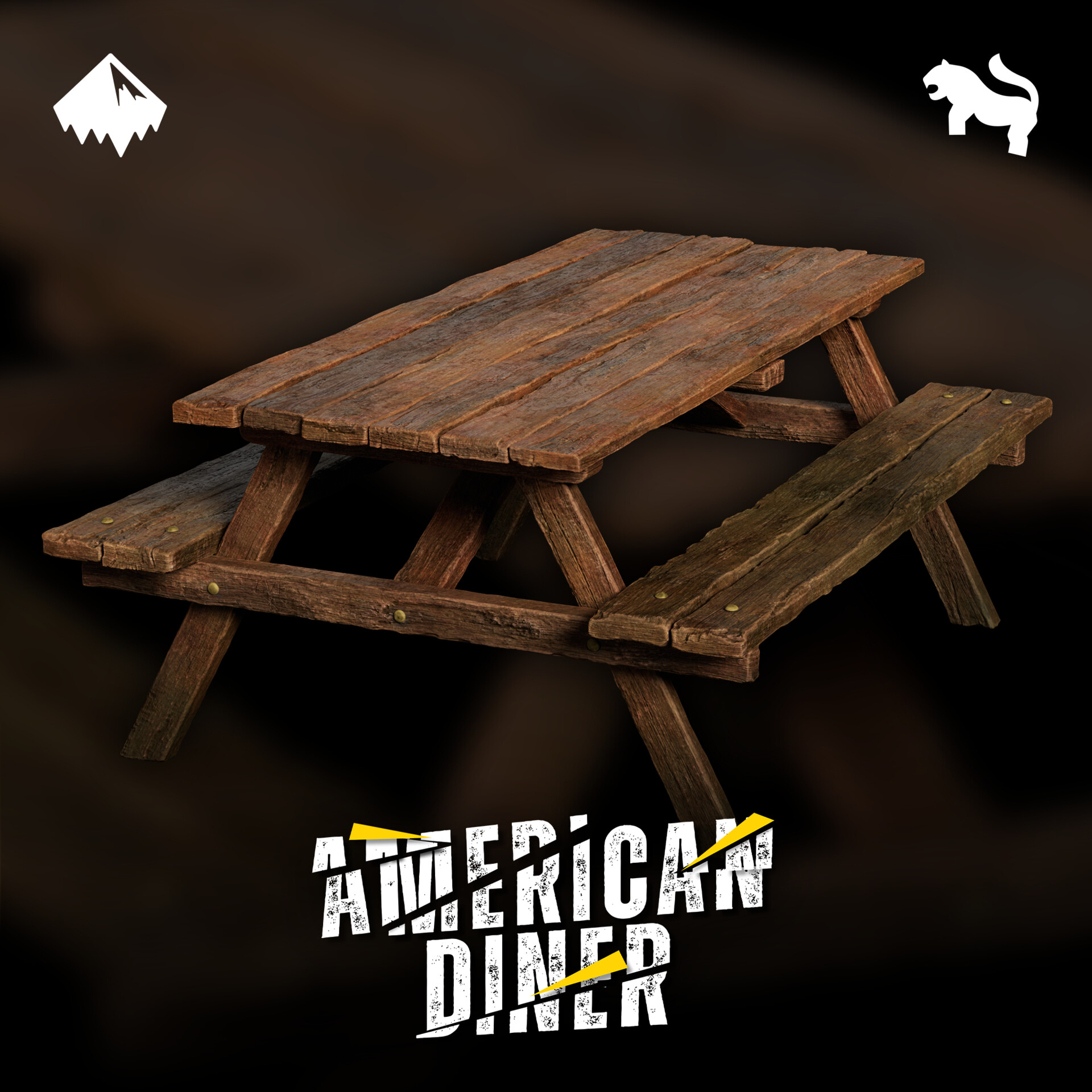 ArtStation American Diner   Josep Casas Josep Casas Josepcasas Thumbnail 