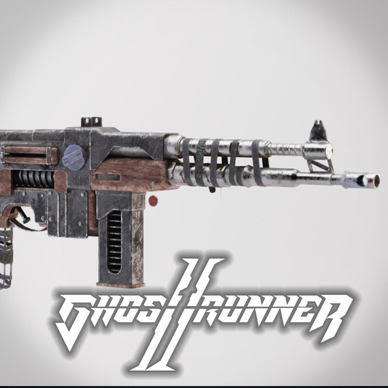 ArtStation - Post-apocalyptic rifle